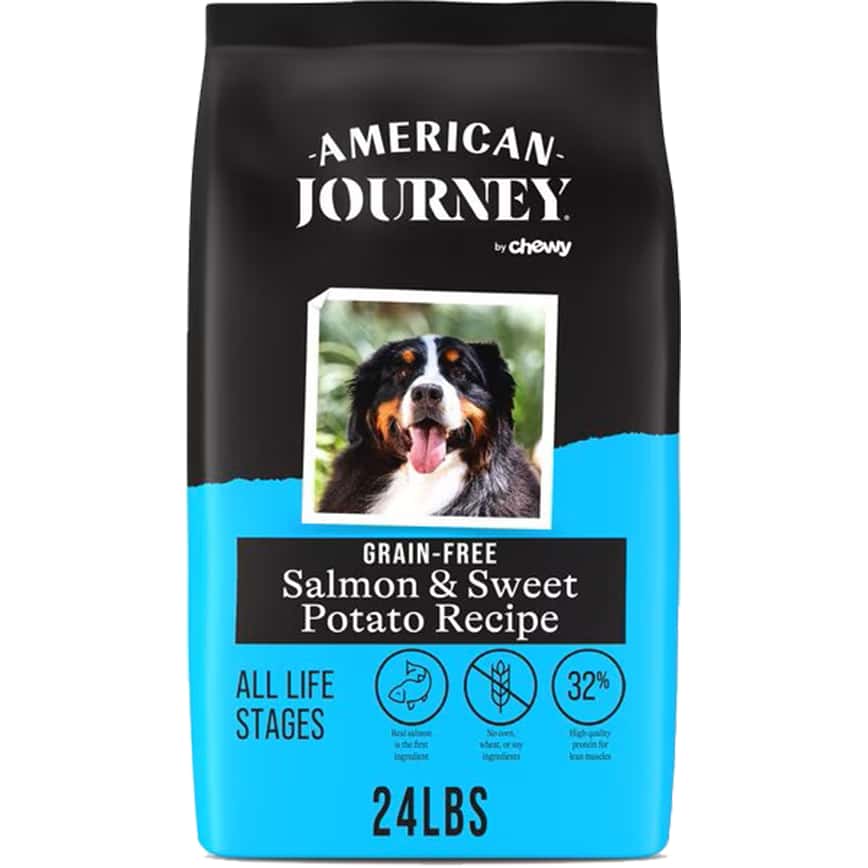 American Journey 狗糧 全犬糧 無穀物三文魚+甜薯配方 24lbs (AJDS24) (圖片2)