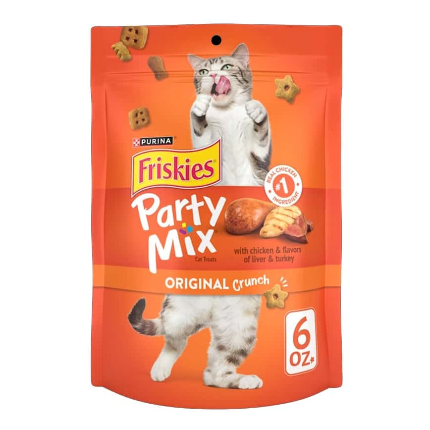 Friskies喜躍 Party Mix Crunch 貓零食 貓脆餅 雞肝+火雞 6oz (NE12358639) (圖片2)