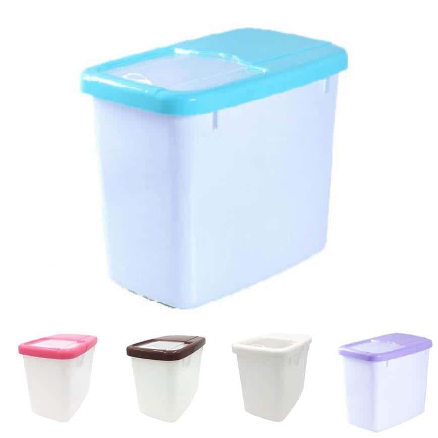 寵物糧桶 貓犬用 (顏色隨機) (圖片2)