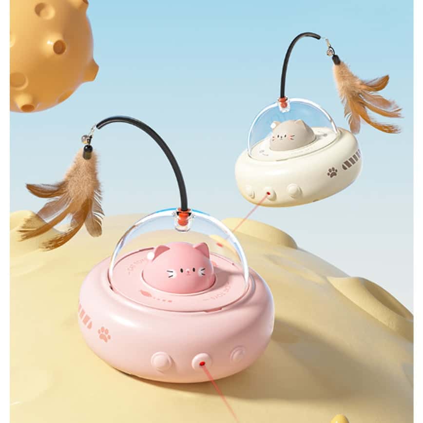 貓玩具 智能紅外線自動走自嗨貓玩具 1件 (圖片2)