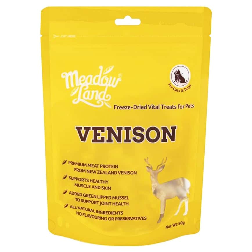 Meadowland 貓狗零食 凍乾鹿肉50g (MDT02) (圖片2)