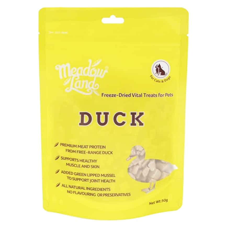Meadowland 貓狗零食 凍乾鴨肉 50g (MDT05) (圖片2)