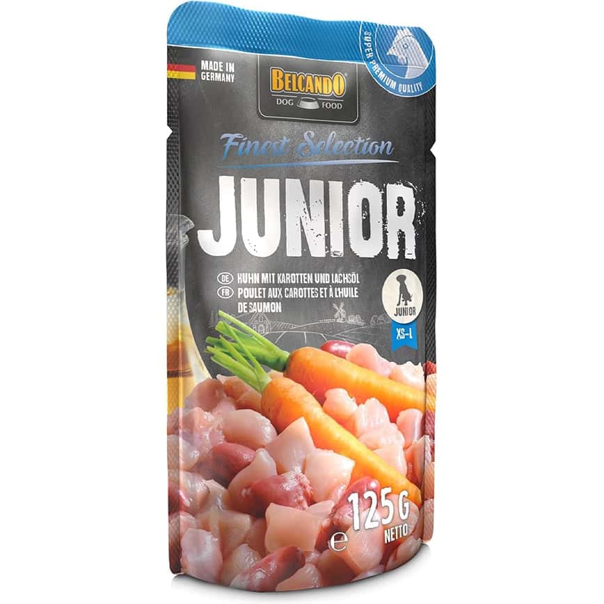 Belcando 狗濕糧 狗餐包 幼犬糧 雞肉胡蘿蔔配方 125g (圖片2)