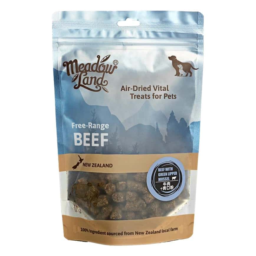 Meadowland 狗零食 風乾牛肉+青口粉 150g (MDA01) (圖片2)