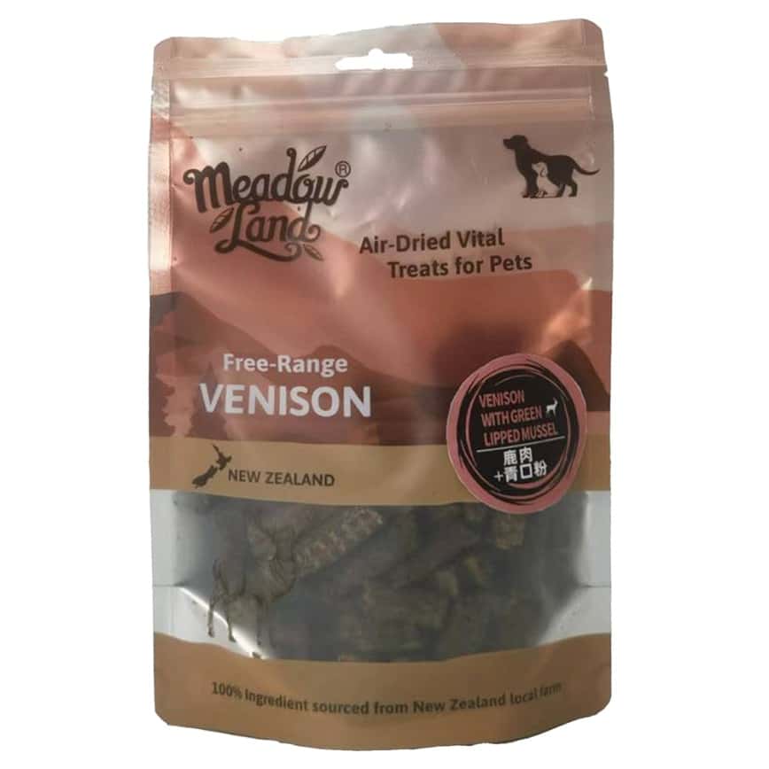 Meadowland 狗零食 風乾鹿肉+青口粉 150g (MDA09) (圖片2)