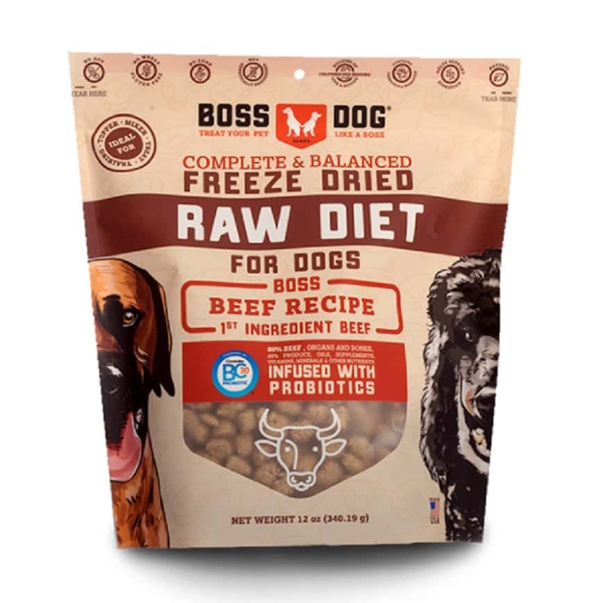 Boss Dog 犬用主食凍乾 牛肉配方 12oz (02400) (圖片2)