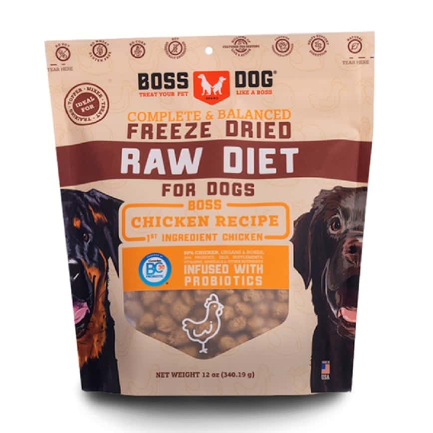 Boss Dog 犬用主食凍乾 雞肉配方 12oz (02405) (圖片2)