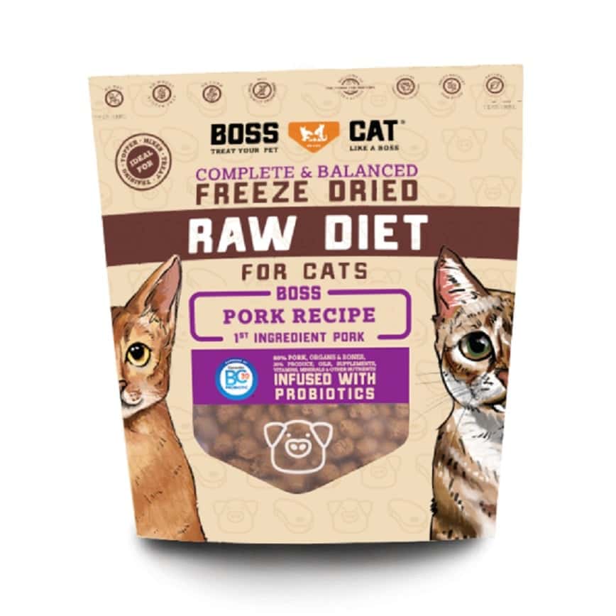Boss Cat 貓用主食凍乾 生豬肉配方 9oz (02710) (圖片2)