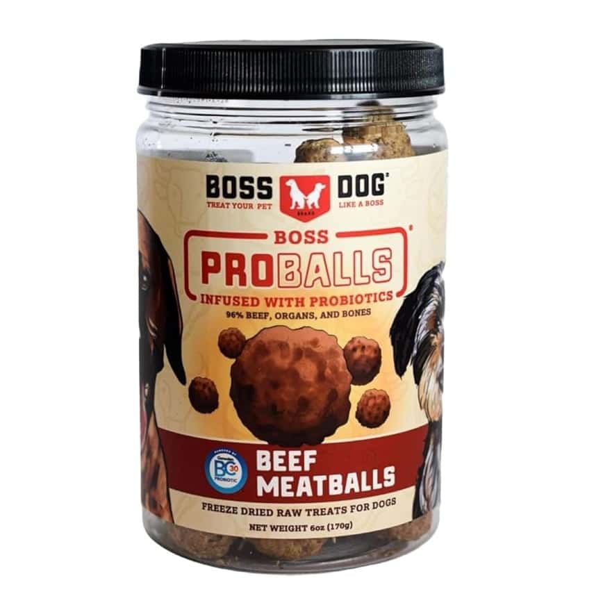 Boss Dog 狗零食 凍乾牛肉丸子 170g (02610) (圖片2)