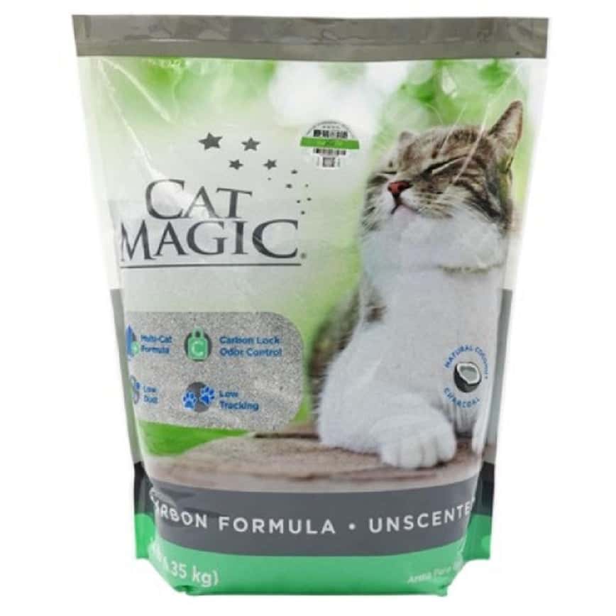 Cat Magic 礦物貓砂 ⿊標-多貓控味 (活性炭無⾹) 25lb (30853) (圖片2)