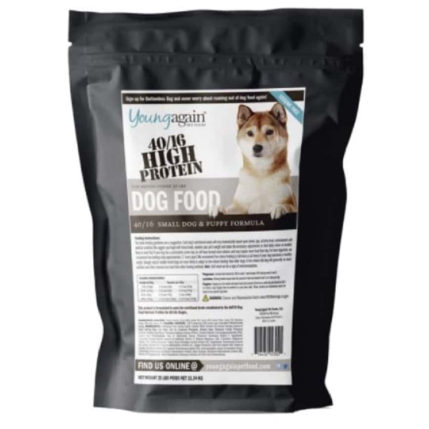 Young Again 狗糧 低澱粉系列 中⼩型⽝糧 10lb (92300) (圖片2)