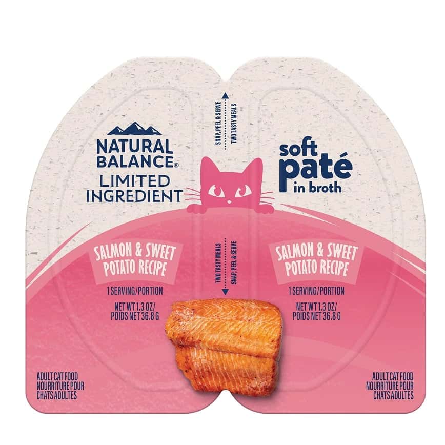 Natural Balance L.I.D. 貓用滋味杯 三文魚甜薯配方 2.6oz (00679) (圖片2)