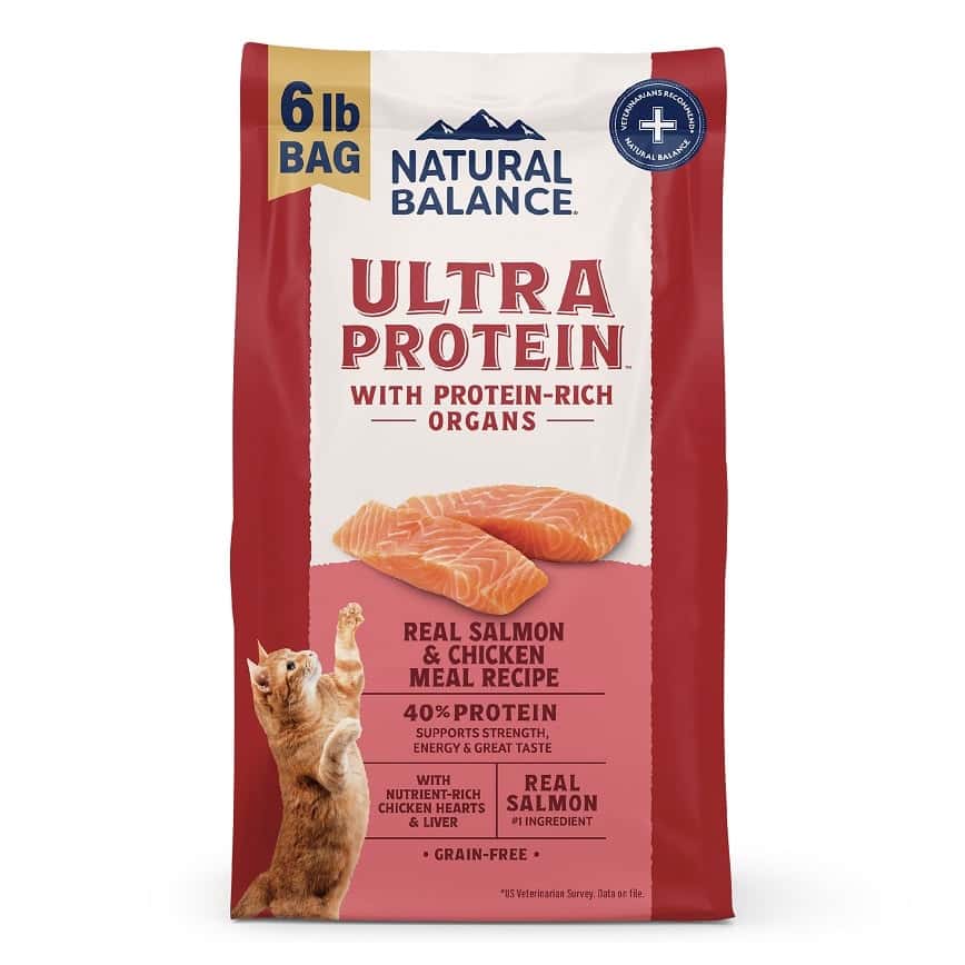 Natural Balance 貓糧 ULTRA PROTEIN 頂級系 三文魚雞肉 6lb (00689) (圖片2)