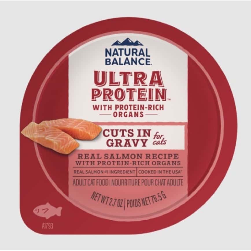 Natural Balance 頂級滋味杯 三文魚肉塊配肉汁配方 2.7oz (00704) (圖片2)