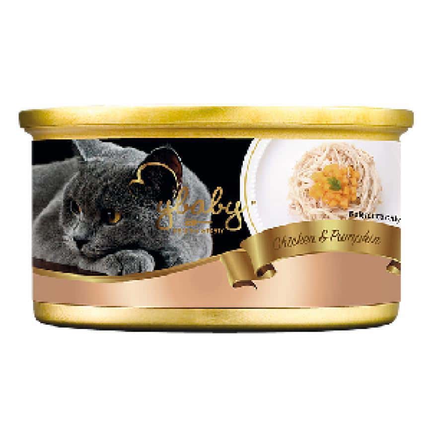 My baby 貓罐頭 雞肉及南瓜 Chicken with Pumpkin 85g (肉) (90401410B) (圖片2)