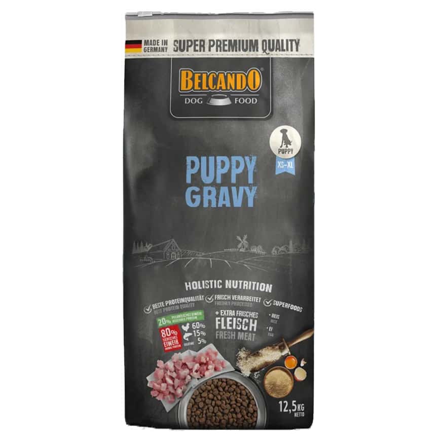 Belcando 狗糧 無穀物天然犬乾糧 小型幼犬糧 肉汁配方 雞肉+鴨肉 12.5kg (圖片2)