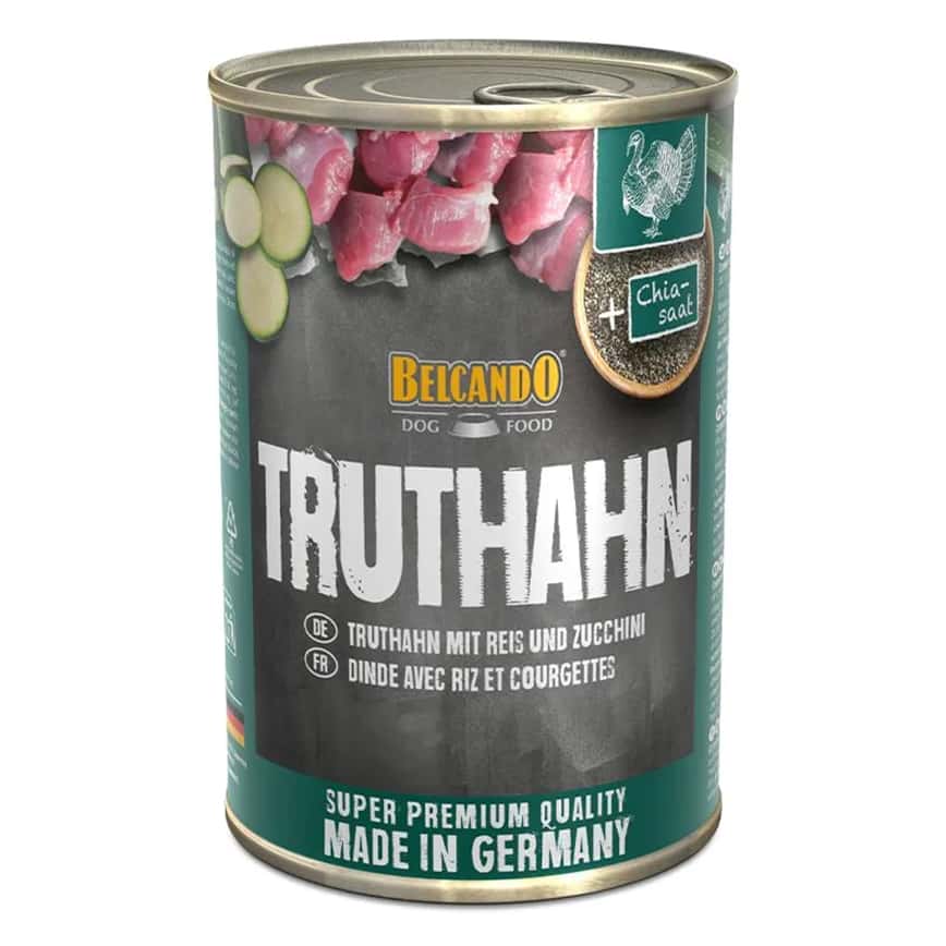 Belcando 狗罐頭 火雞大米西葫蘆配方 400g (圖片2)