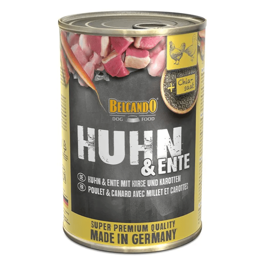 Belcando 狗罐頭 雞鴨小米胡蘿蔔配方 400g (圖片2)