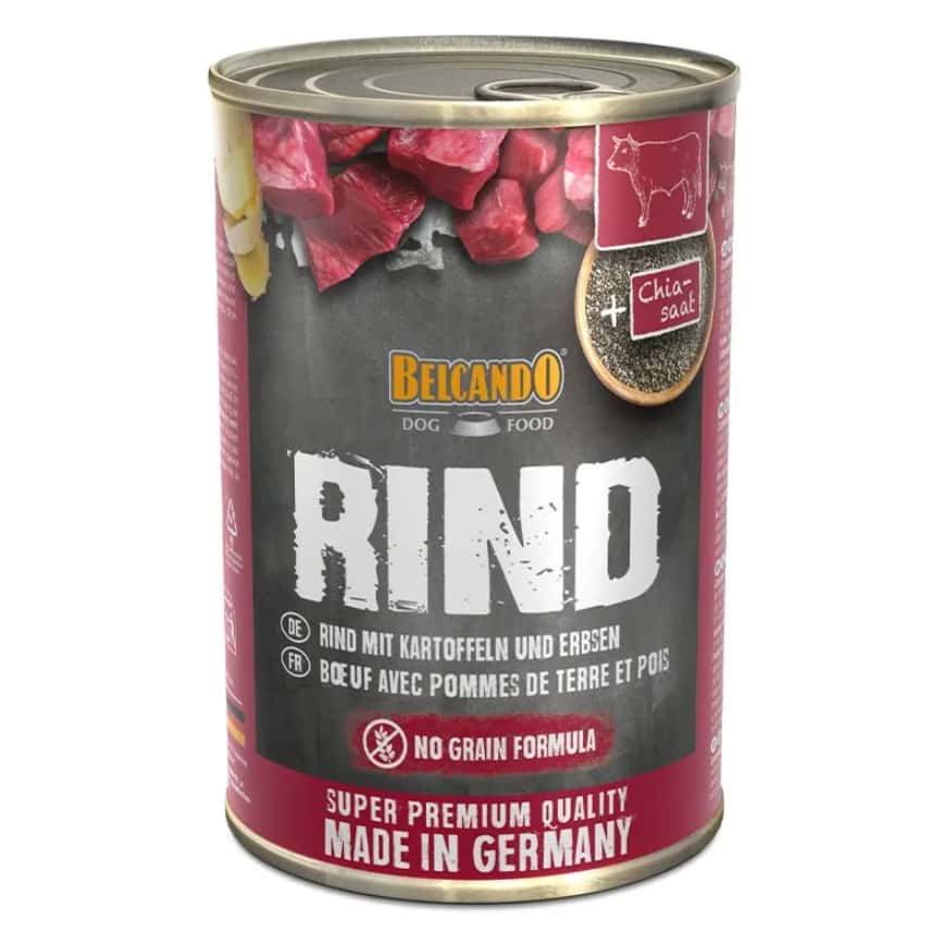 Belcando 狗罐頭 牛肉土豆豌豆配方 400g (圖片2)