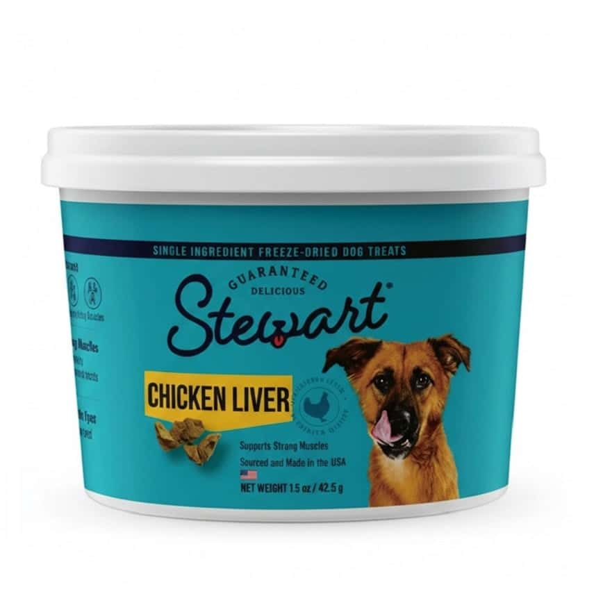 Stewart 狗零食 凍乾雞肝粒 1.5oz (SA1702) (圖片2)