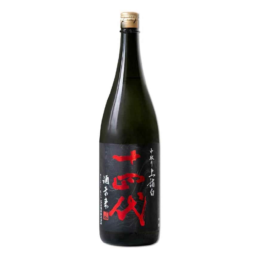 十四代 中取 酒未來 上諸白 純米大吟釀 1.8L (黑底紅字) (圖片2)