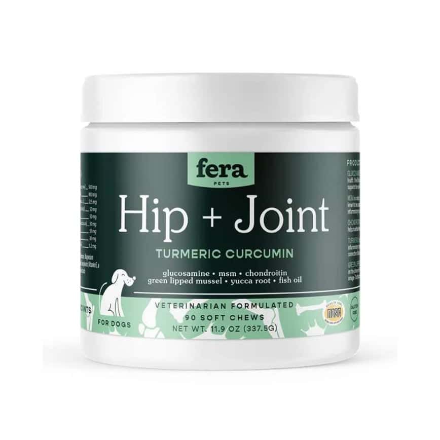 Fera Pets Supplement 狗狗營養補充品 髖骨及關節護養 咀嚼片 90片 (犬用) (4578) (圖片2)