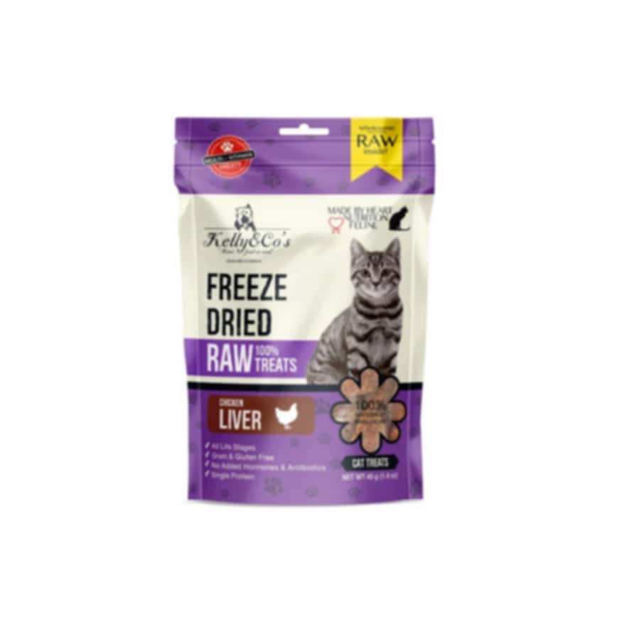 Kelly & Co's 貓零食 脫水凍乾小食 雞肝 40g (圖片2)