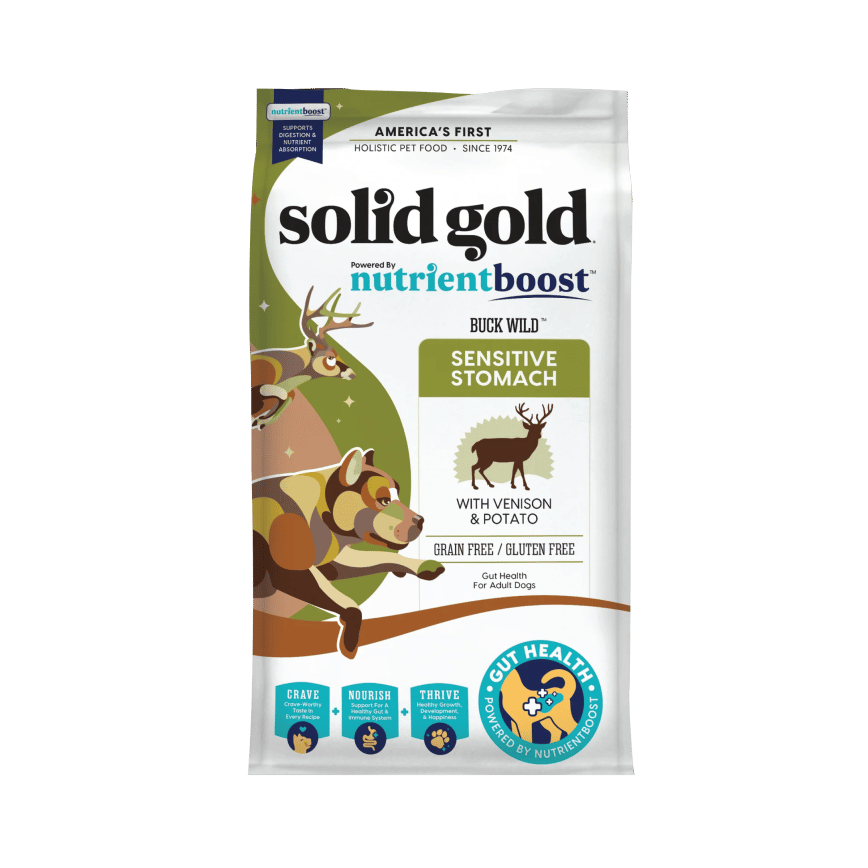 Solid Gold 素力高 狗糧 無穀物鹿肉成犬配方 3.75lb (SG725) (全新升級版) (圖片2)