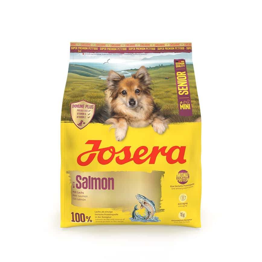 Josera 狗糧 老犬糧 細粒 Mini Senior 三文魚配方 3kg (JD4957) (圖片2)