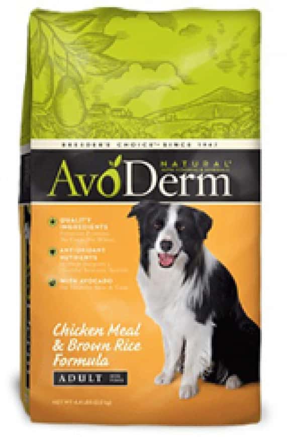 AvoDerm Natural 牛油果雞肉米配方狗糧 (1歲以上成犬) 4.4lb (圖片2)