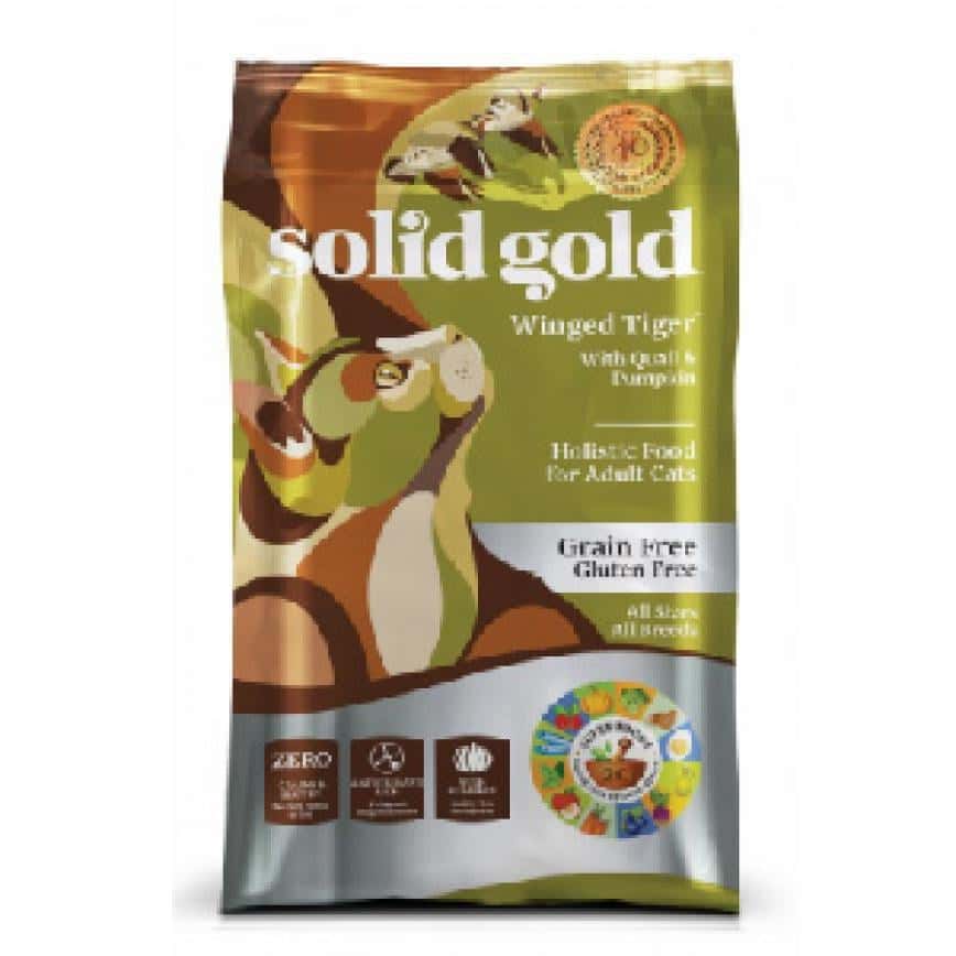solidgold素力高 無穀物(鵪鶉)成貓乾糧 Winged Tiger 6lb (停售) (圖片2)