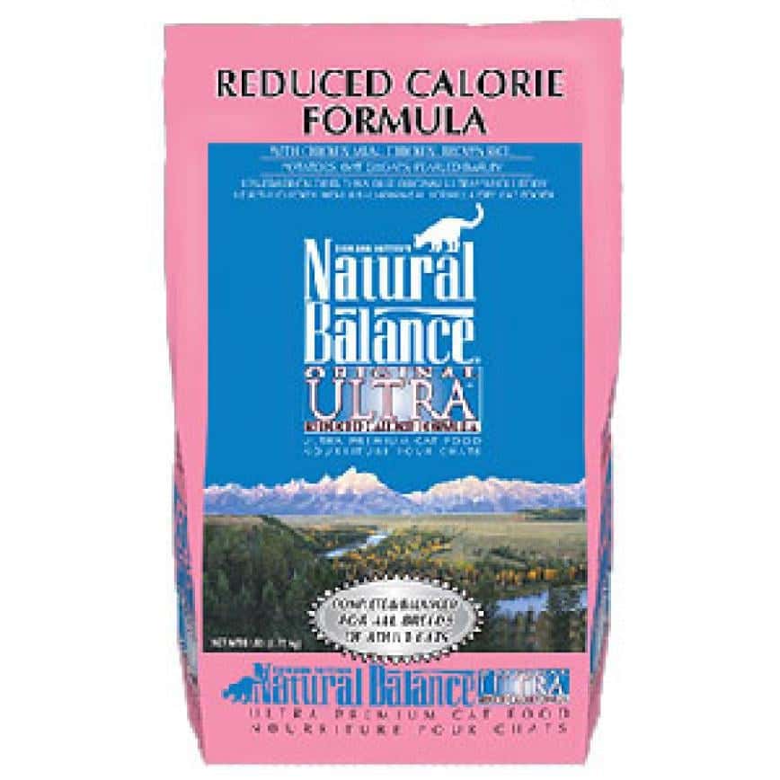 Natural Balance雪山 貓糧 特級低熱量全貓配方 Ultra Reduced Calorie 6lb (粉紅) (NBUR-1C) (停售) (圖片2)