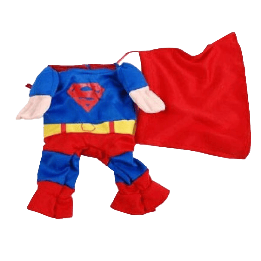 超可愛狗狗超人變身服裝 XS碼1號 (圖片2)