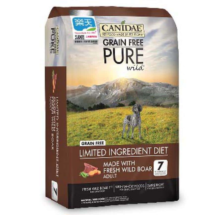 CANIDAE 咖比 狗糧 PURE Wild Boar 無穀物野生豚肉配方 24lb (停售) (圖片2)