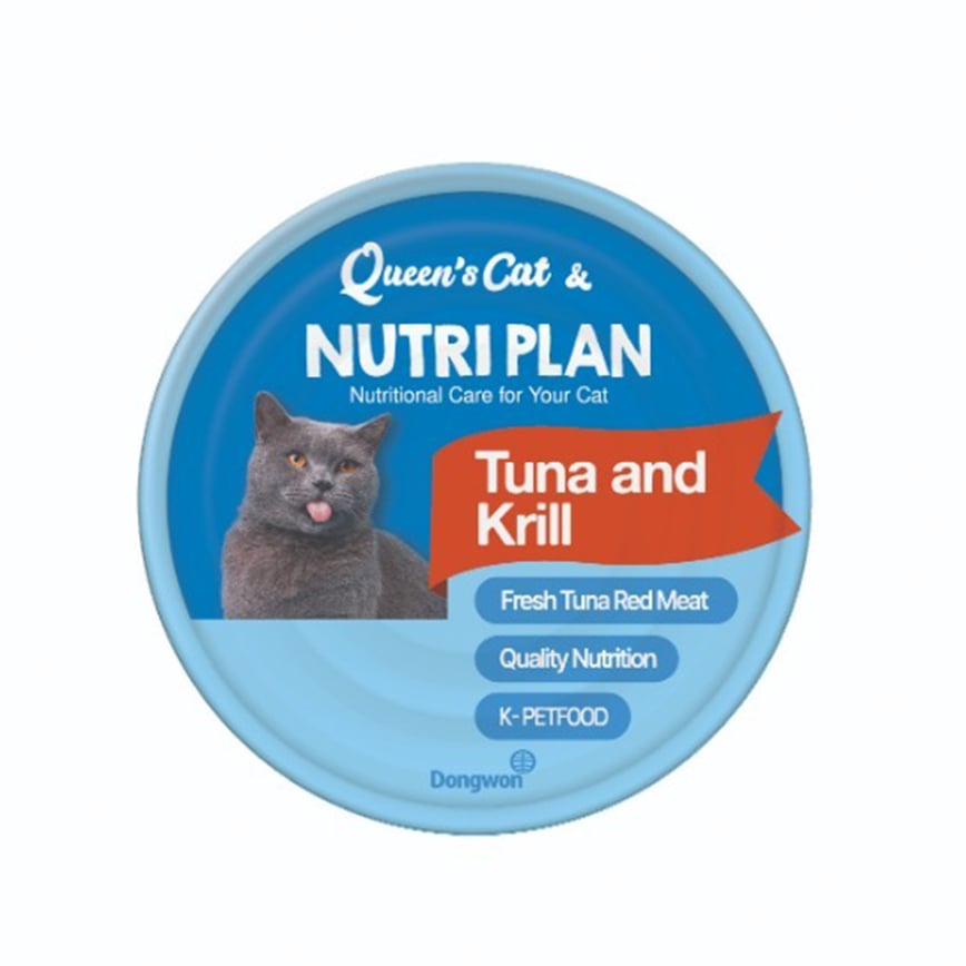 Nutriplan 貓罐頭 營養企劃 吞拿魚及磷蝦 160g (62247) (圖片2)