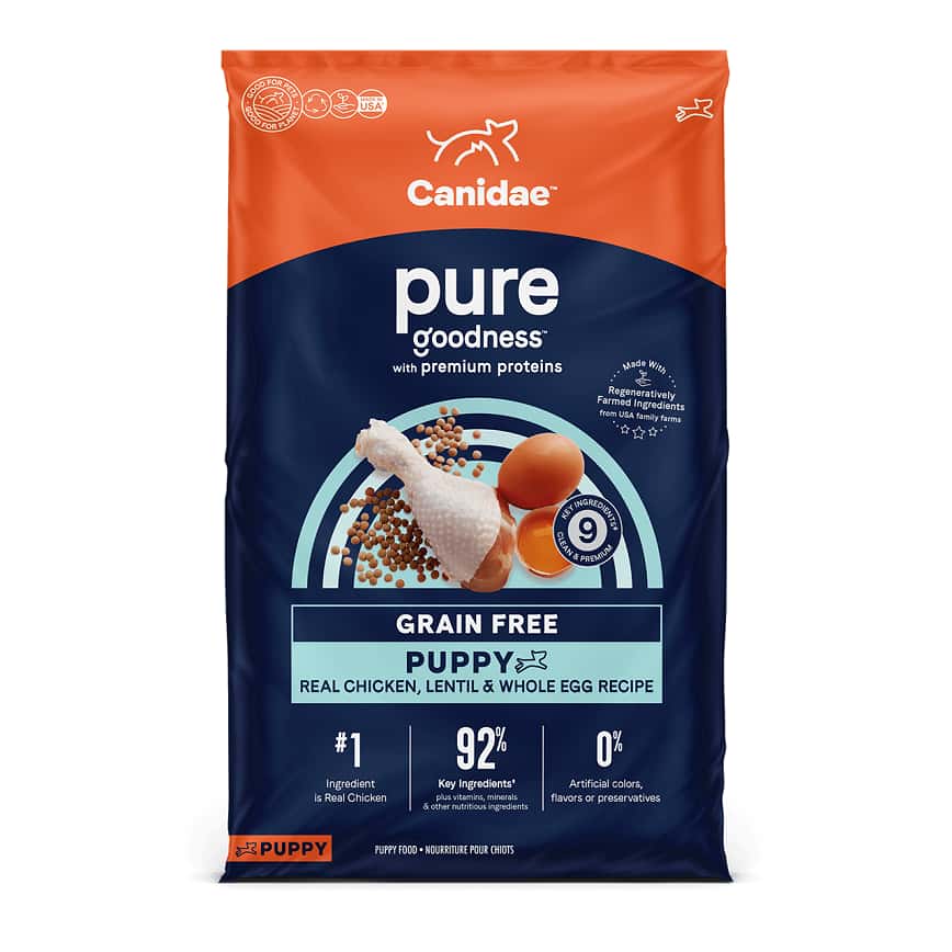 CANIDAE 咖比 狗糧 PURE 無穀物幼犬配方 4lb (1568) (圖片2)