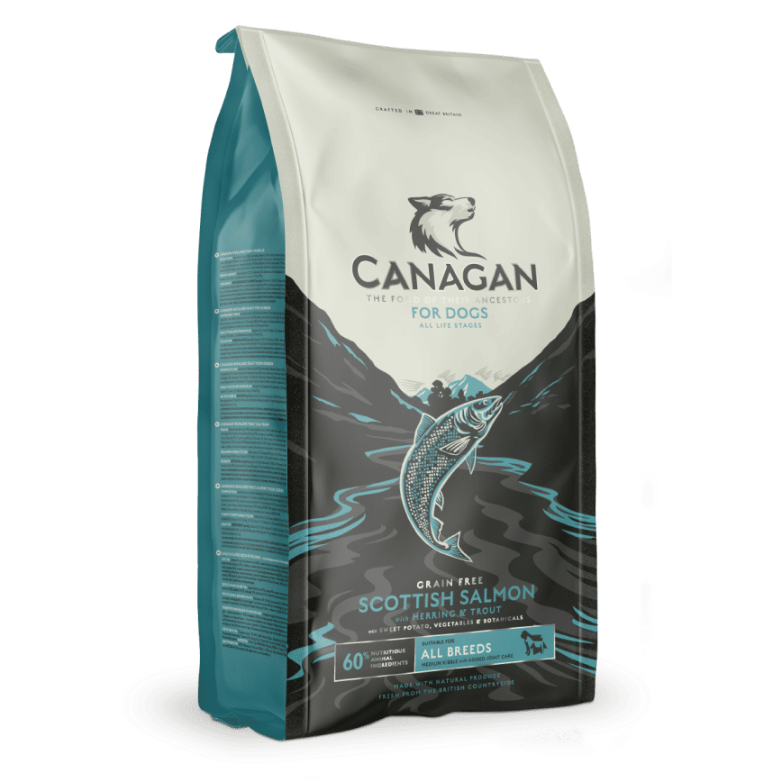 CANAGAN原之選 狗糧 無穀物狗糧 蘇格蘭三文魚 標準粒 12kg (GS12) (圖片2)