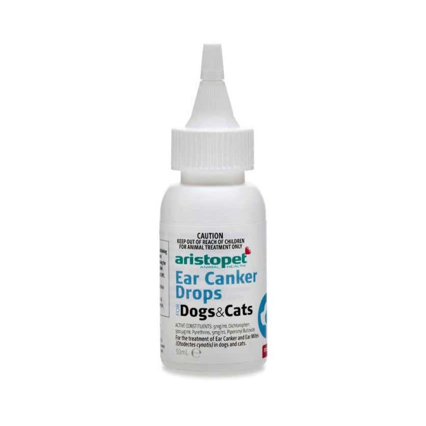 Aristopet澳洲 貓犬殺耳蝨耳水 Ear Canker Drops 50ml (貓犬用) AB426 (圖片2)
