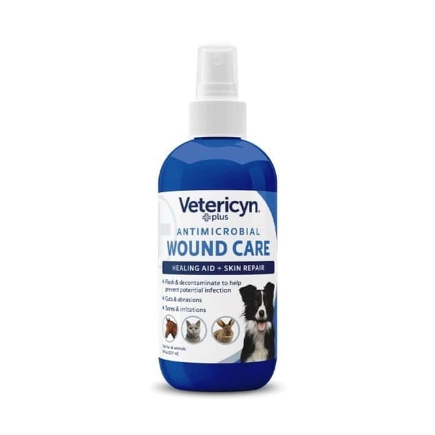 寵物神仙水 Vetericyn Plus維特 傷口護理 Wound & Skin Care Liquid 8oz (貓犬用) (VC1002) 隨機包裝 (圖片2)