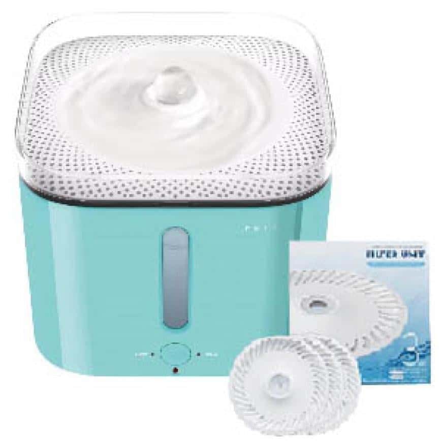 PETKIT 飲水機 EVERSWEET 智能自動循環飲水器 藍色+濾芯1套3片 (貓犬用) (圖片2)