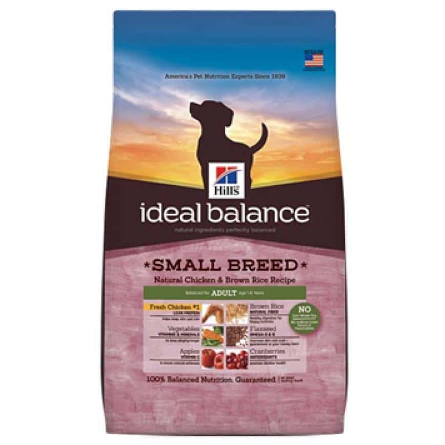 Hills 狗糧 Ideal Balance 天然小型成犬配方 雞肉及糙米餐 4lb (圖片2)