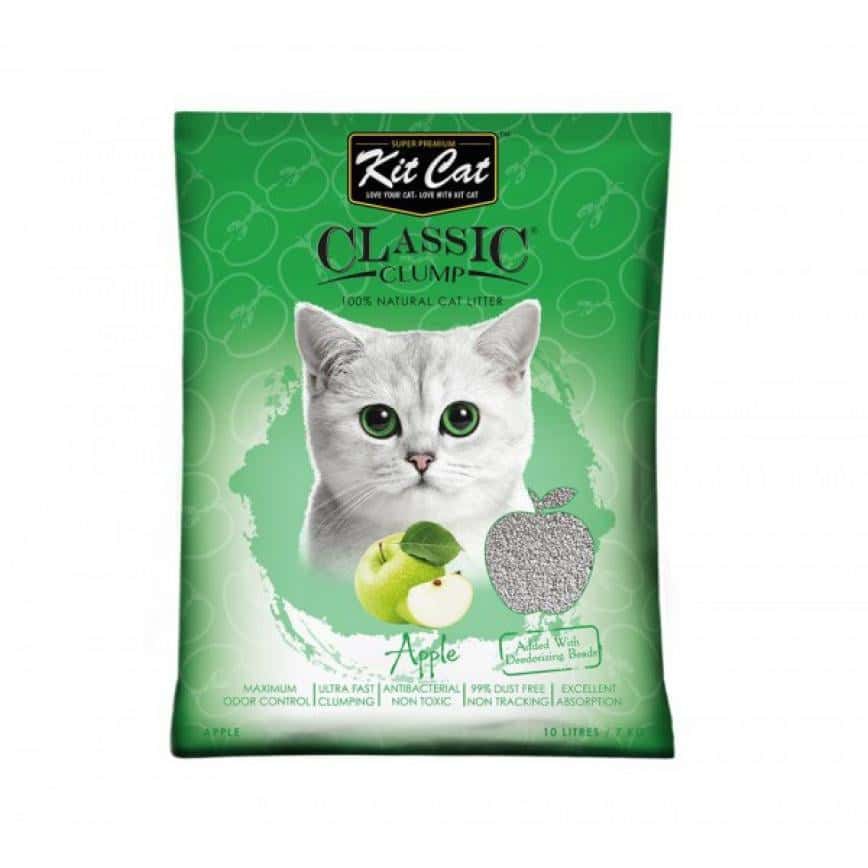 Kit Cat 天然凝結礦物砂 蘋果味 10L (KC-005) (圖片2)