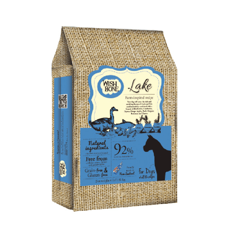 WISH BONE威斯邦 無穀物天然草本全犬糧 Lake放牧鴨香草配方 12lb (停售) (圖片2)