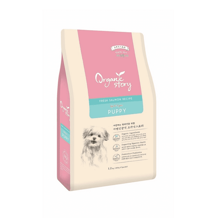 Organic Story有機物語 幼犬糧 Puppy-Fresh Salmon三文魚配方 6kg (停售) (圖片2)