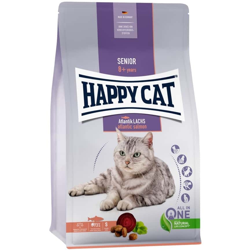 Happy Cat Culinary系列 高齡貓糧 三文魚配方 4kg (70612) (圖片2)
