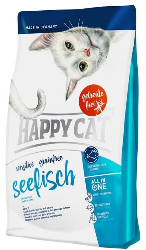 Happy Cat Sensitive 成貓深海魚無穀物配方貓糧 Grainfree Seefisch 1.4kg (70262) (圖片2)