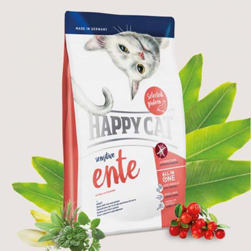 Happy Cat Sensitive 成貓鴨肉無麩質配方貓糧 Ente 300g (圖片2)
