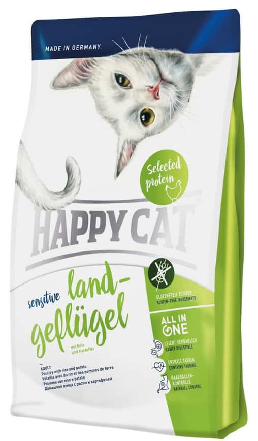 Happy Cat Sensitive 成貓雞肉無麩質配方貓糧 Land-Geflügel 1.4kg (70252) (圖片2)