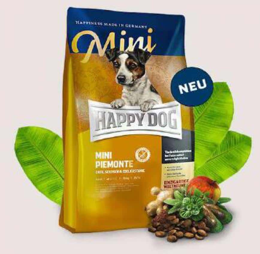 Happy Dog Supreme Mini 小型犬意大利鴨肉栗子無榖物配方 Mini Piemonte 1kg (60449) (圖片2)