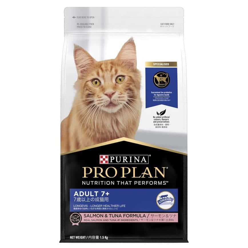PURINA PROPLAN 冠能 貓糧 成貓7+配方 三文魚及吞拿魚 1.5kg (NE12433227) (圖片2)